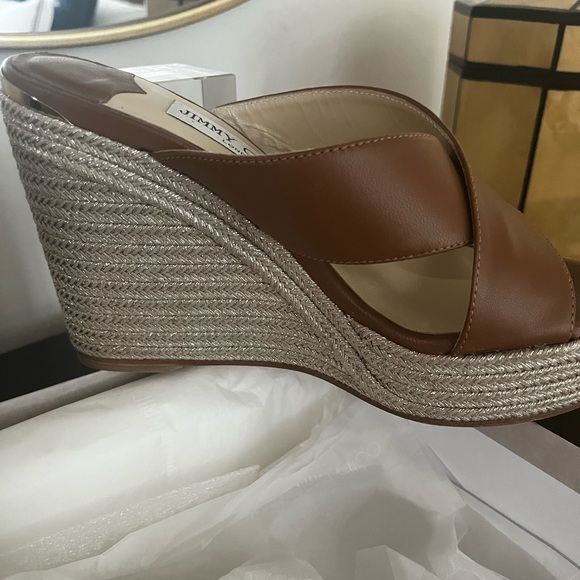 Jimmy Choo “DOVINA” 100 Wedge Sandal - Picture 5 of 6